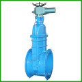 ductile iron electric actuated non-rising gate valve